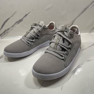 Sorel Gray and Red Sneakers